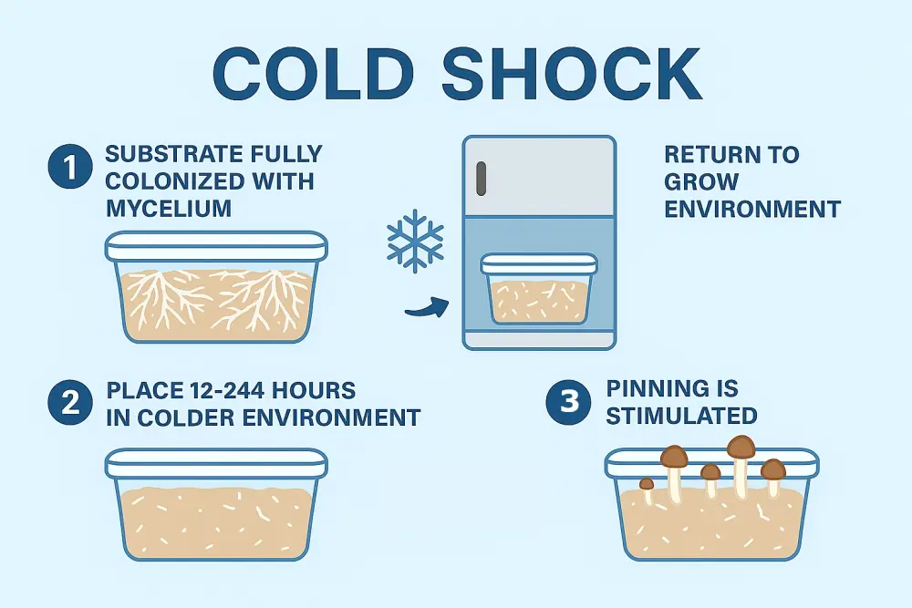 metodo coldshock funghi
