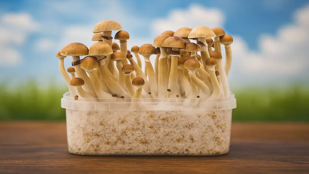 kit di coltivazione funghi