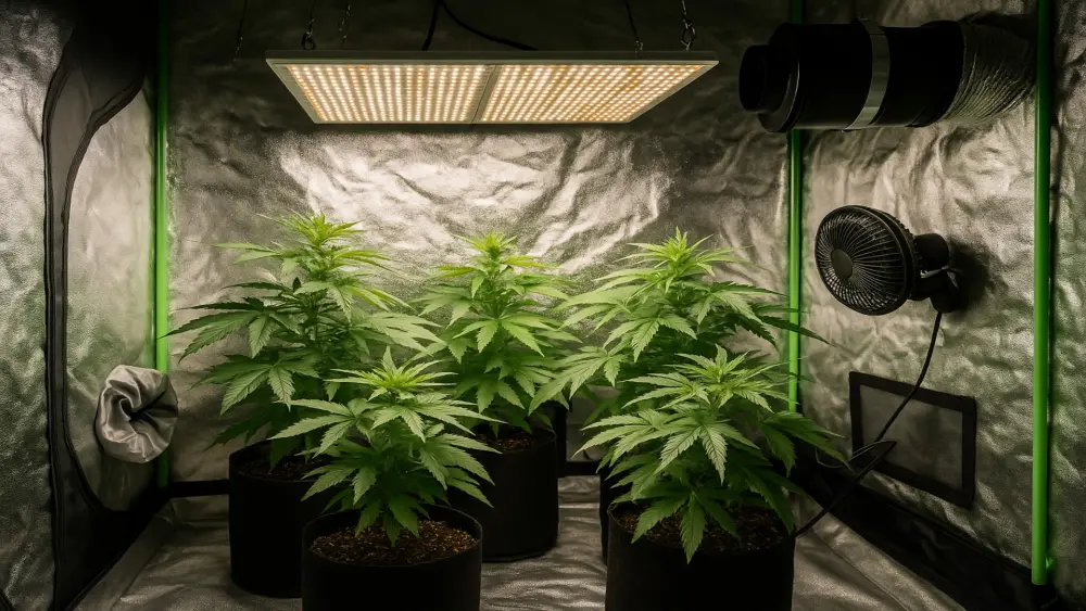 coltivazione giusta per l'erba cannabis