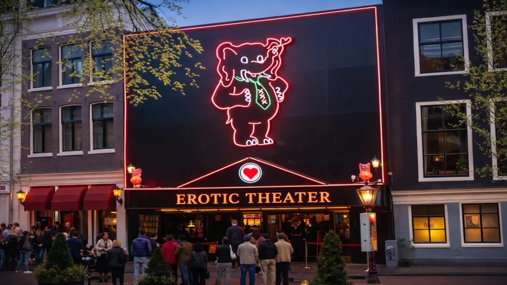 Casa Rosso teatro De Wallen Amsterdam
