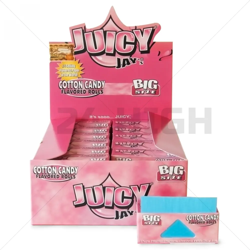 Lo zucchero filato di Juicy Jay in rotolo