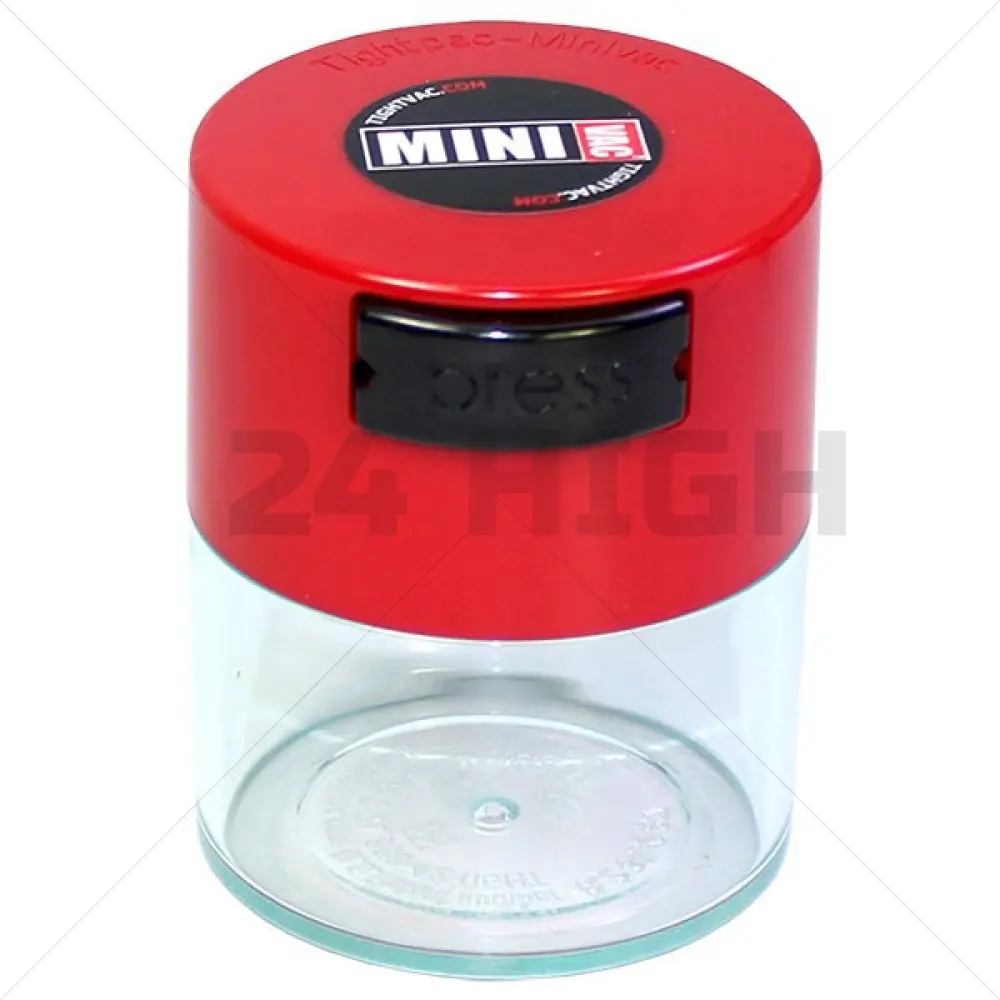 Tightvac 0,12 litri Mini trasparente tappo rosso