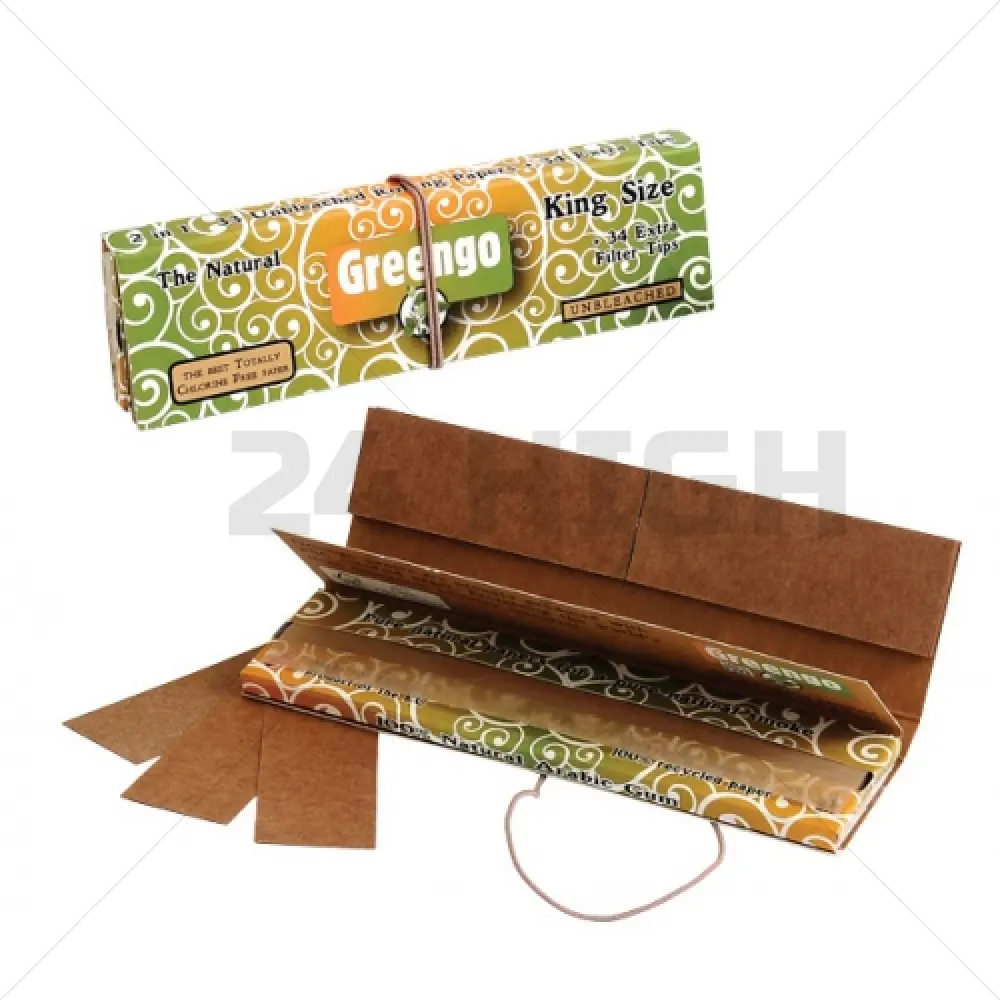 Greengo 2 in 1 King Size - Espositore 24 pezzi