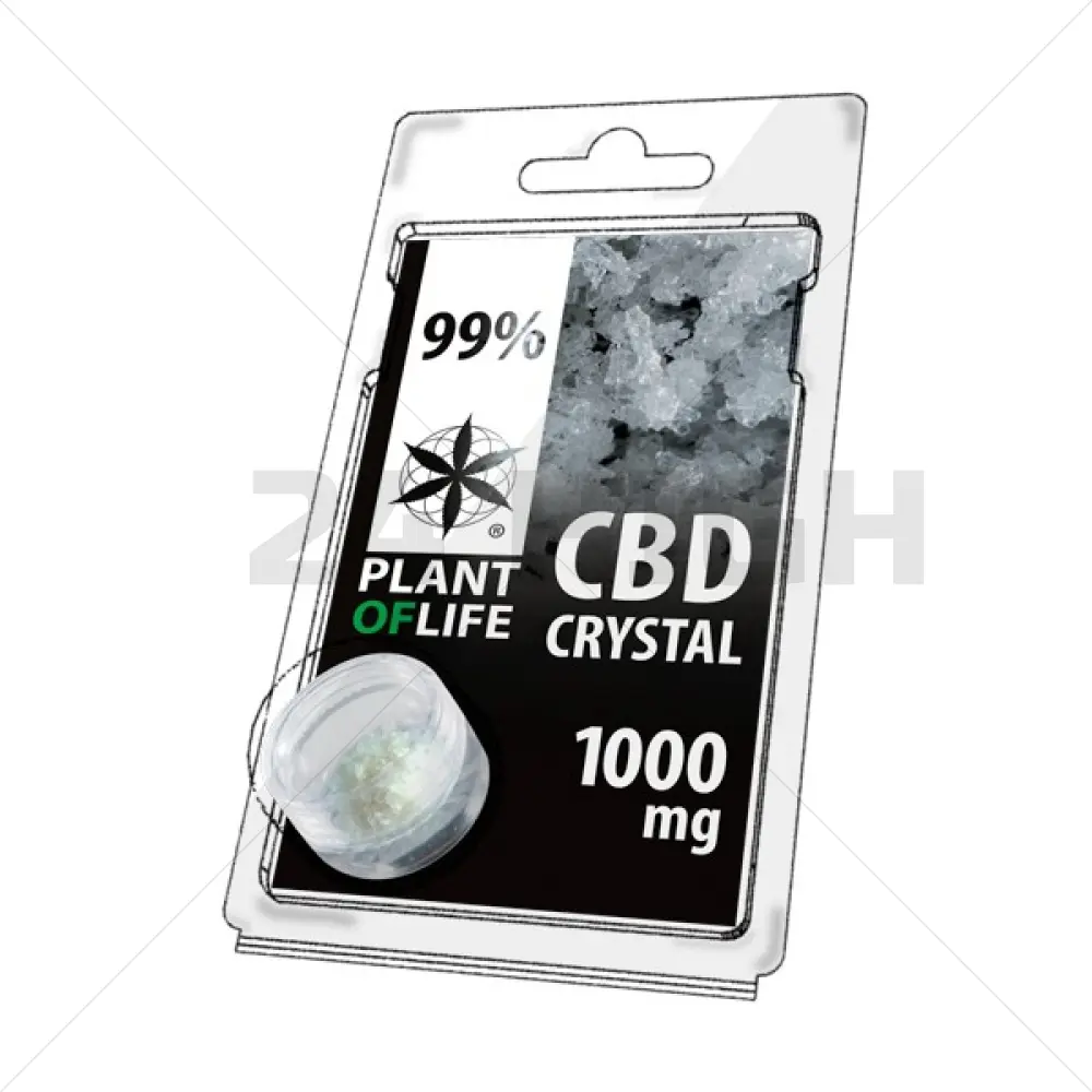 Cristalli di CBD 1000mg Plant Of Life