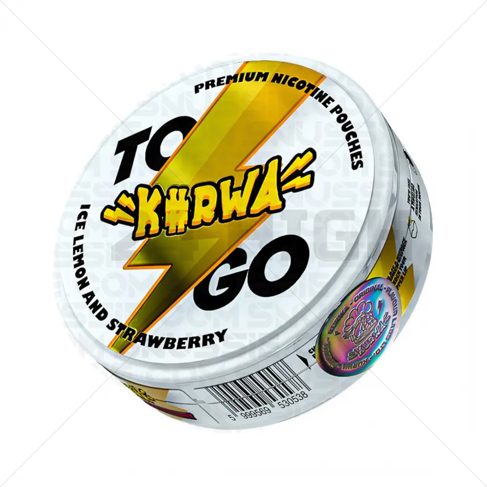 KURWA To Go - Ghiaccio, limone e fragola (16 mg)