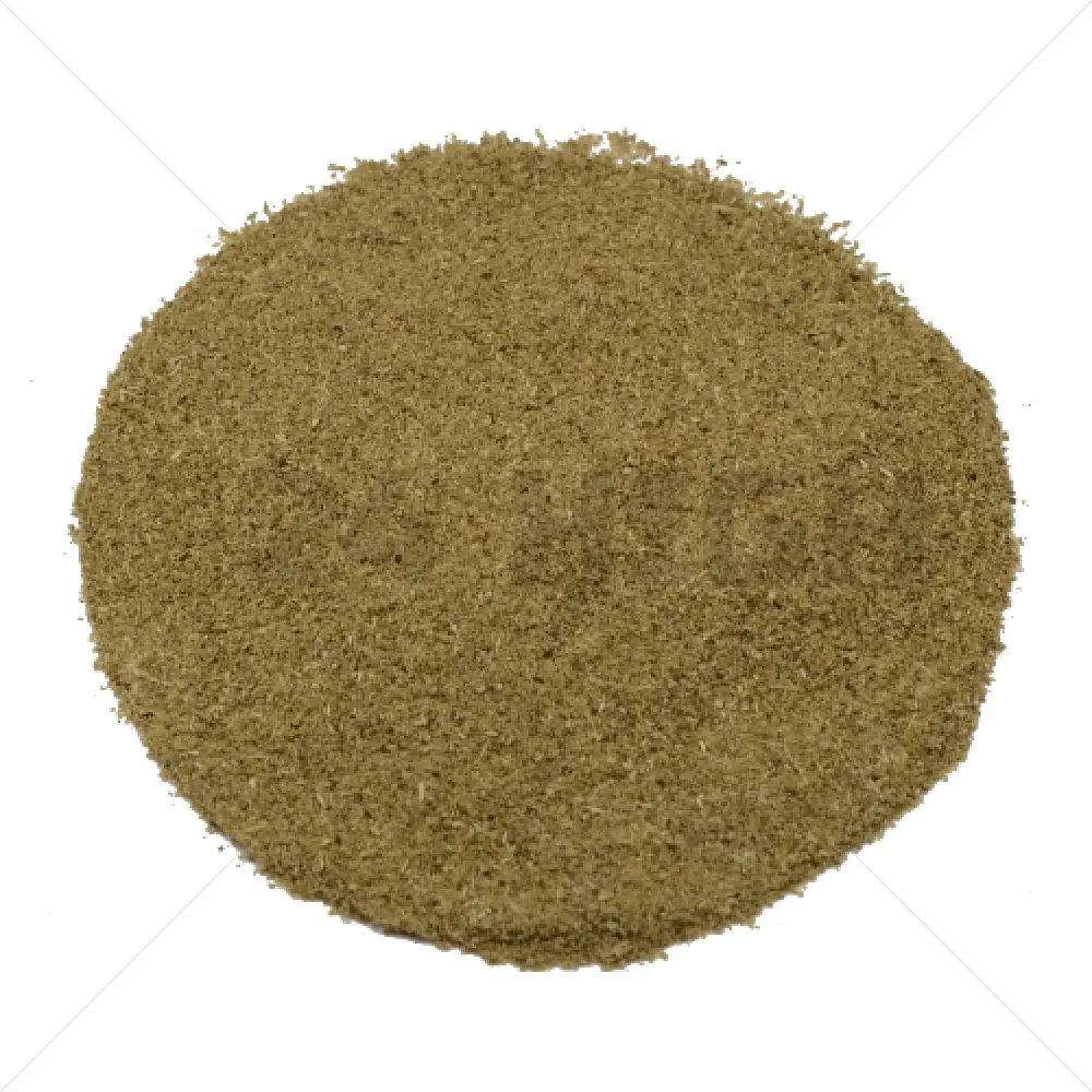 Foglie di yerba maté macinate