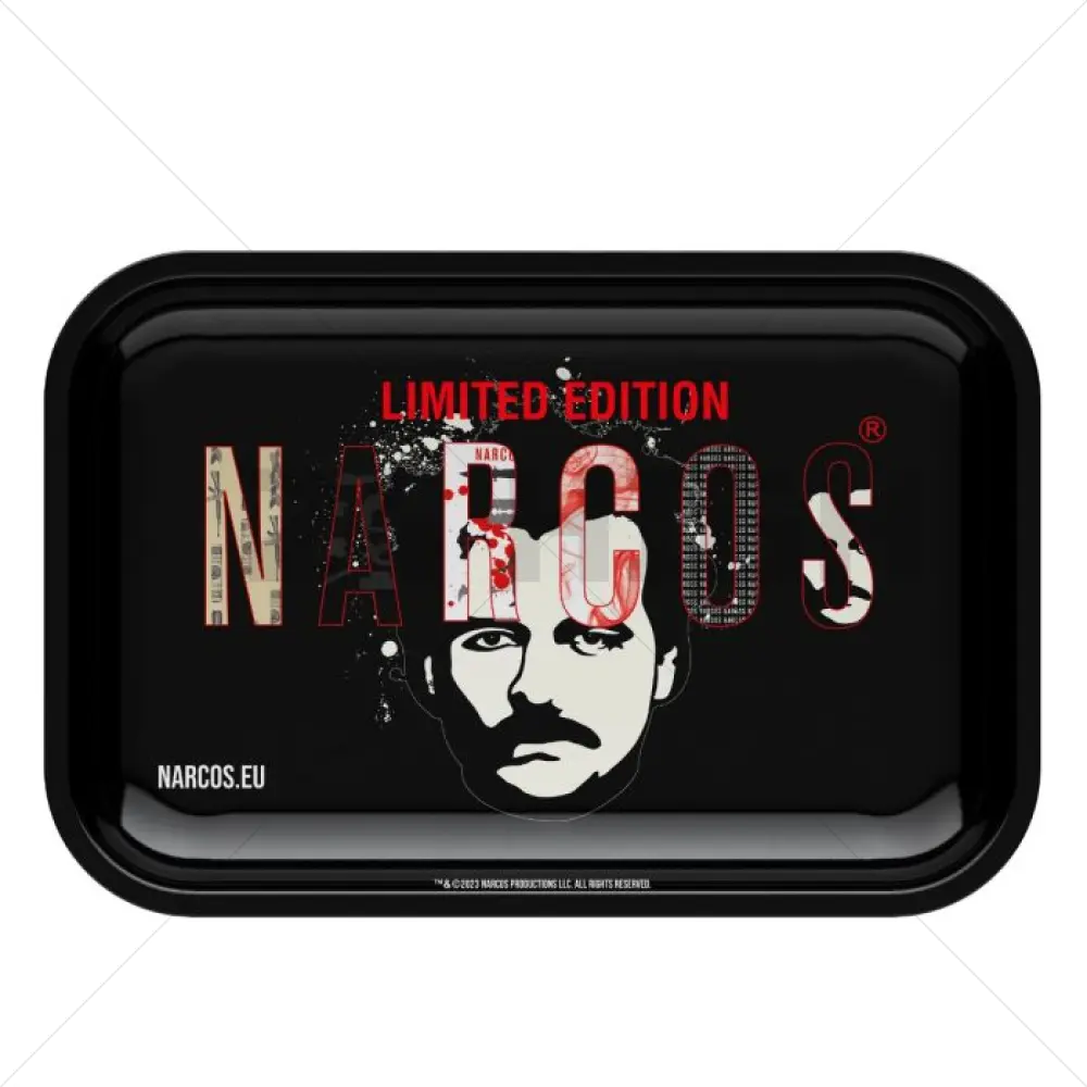 Narcos - Vassoi Per Rollare Nero Medio