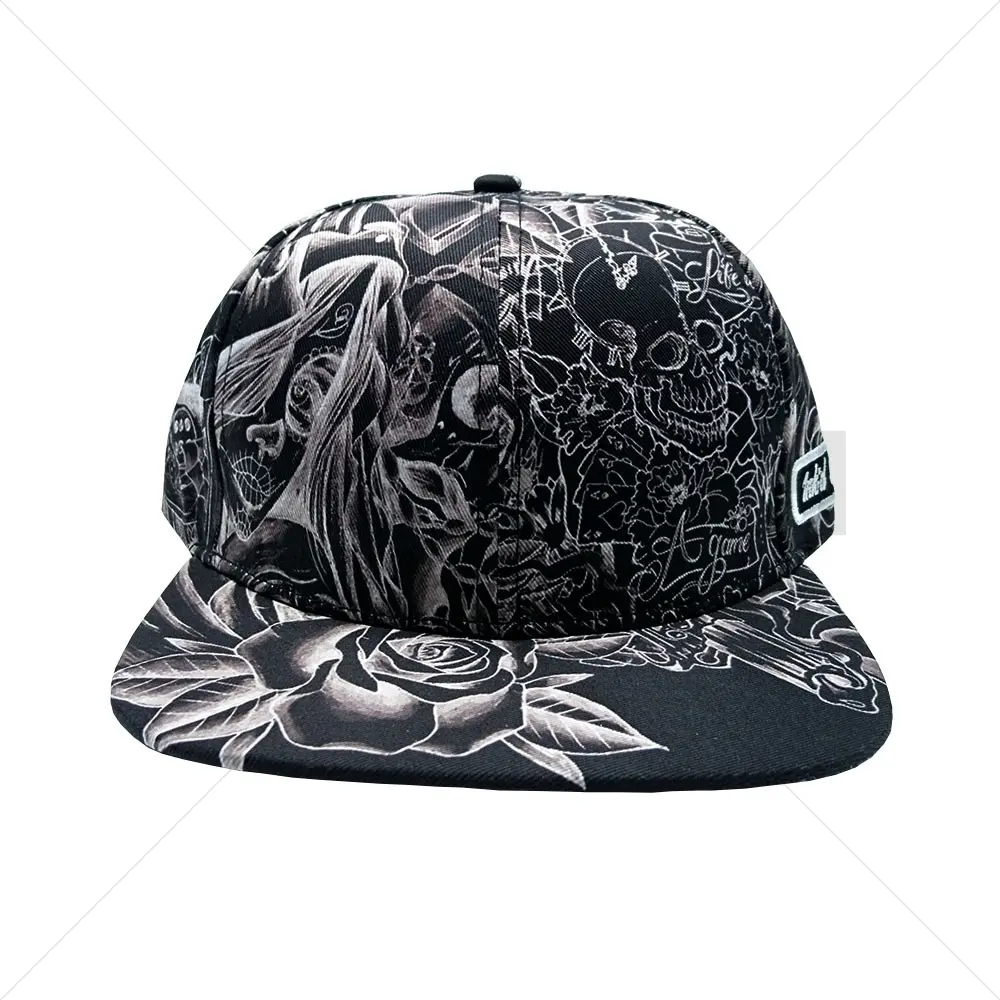 Lauren Rose - Ink'd & Slayer Allover Black Snapback