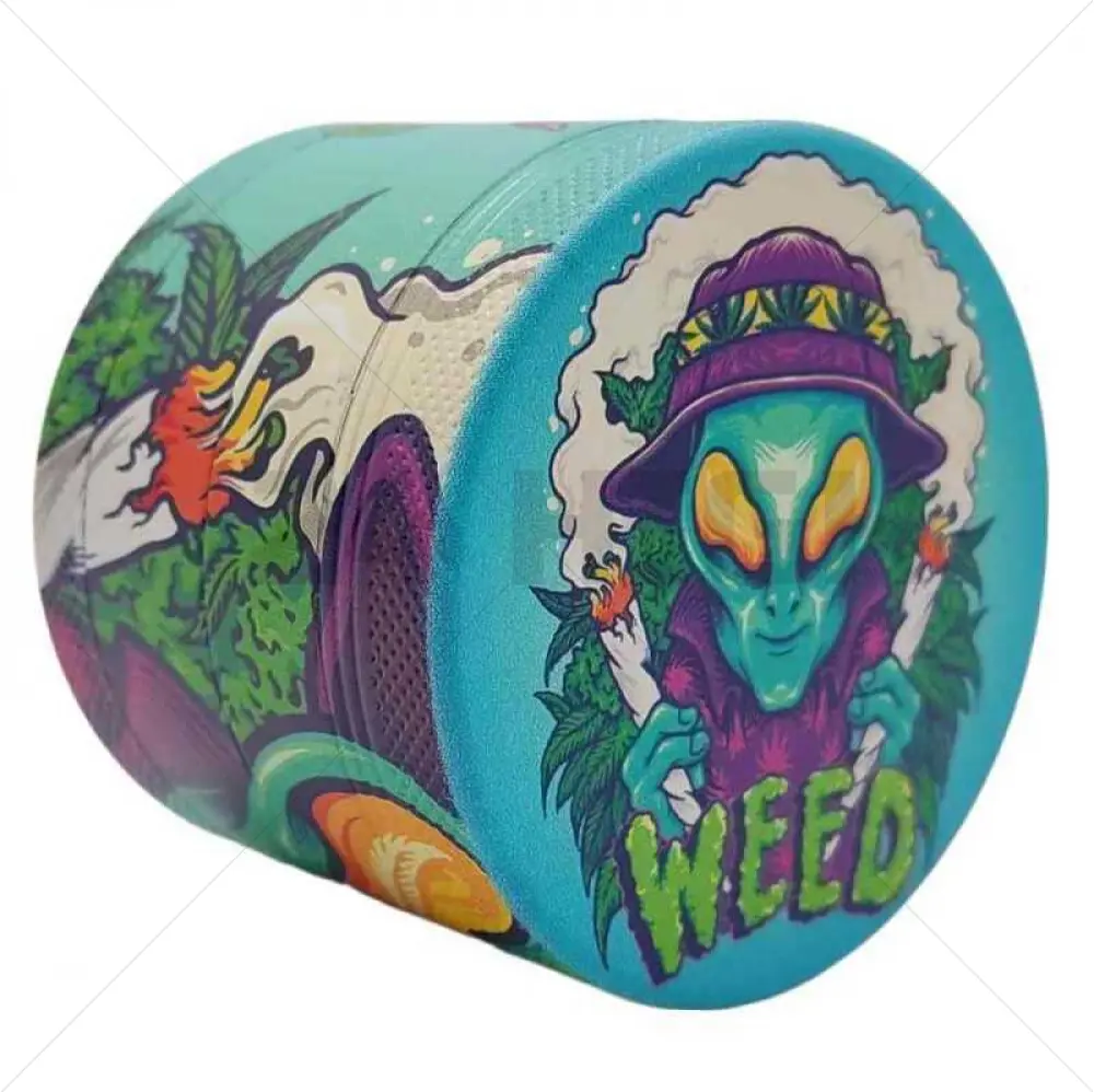 Grinder 4-Parti XL | Alluminio | Serie Stay 420 | Alien Stoner