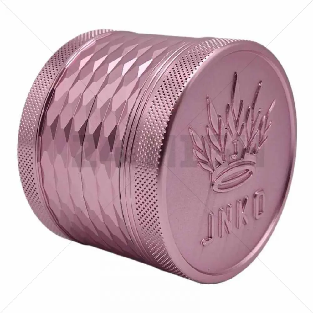 Grinder 4-Parti Majestic XL | Rosa | Alluminio | Logo 3D