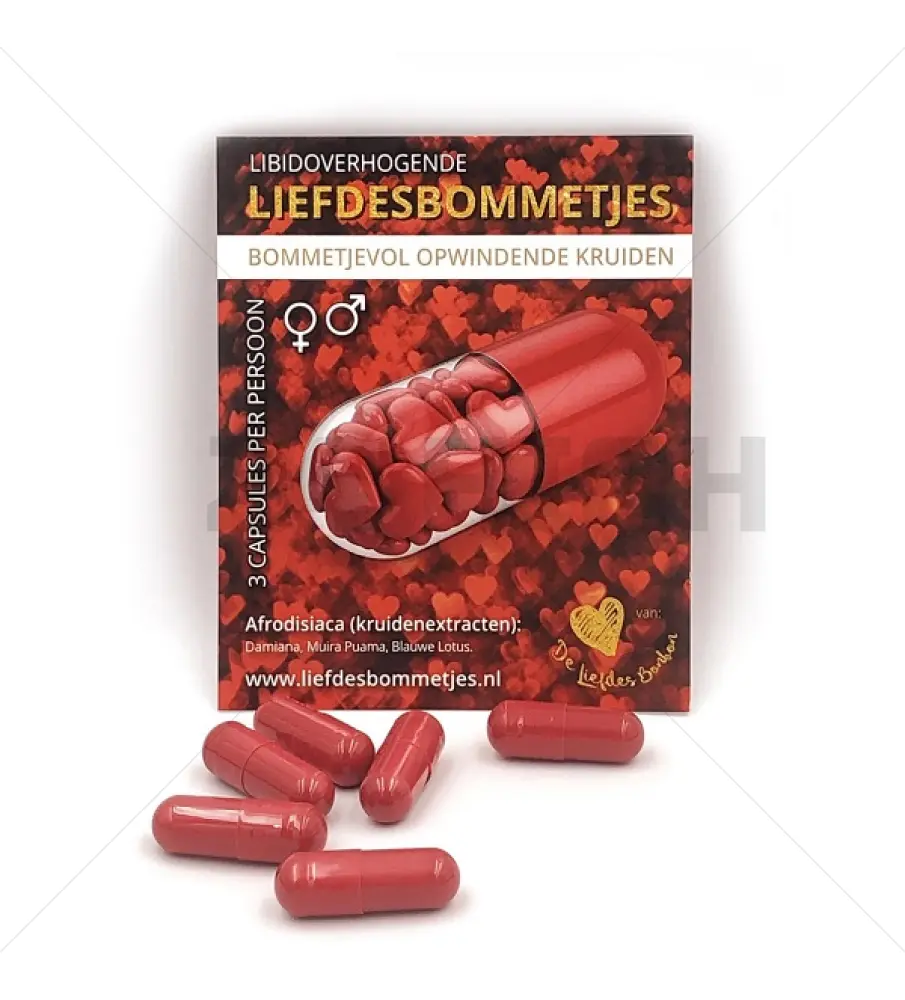 Liefdesbonbon - Bombe d'amore 6 pezzi