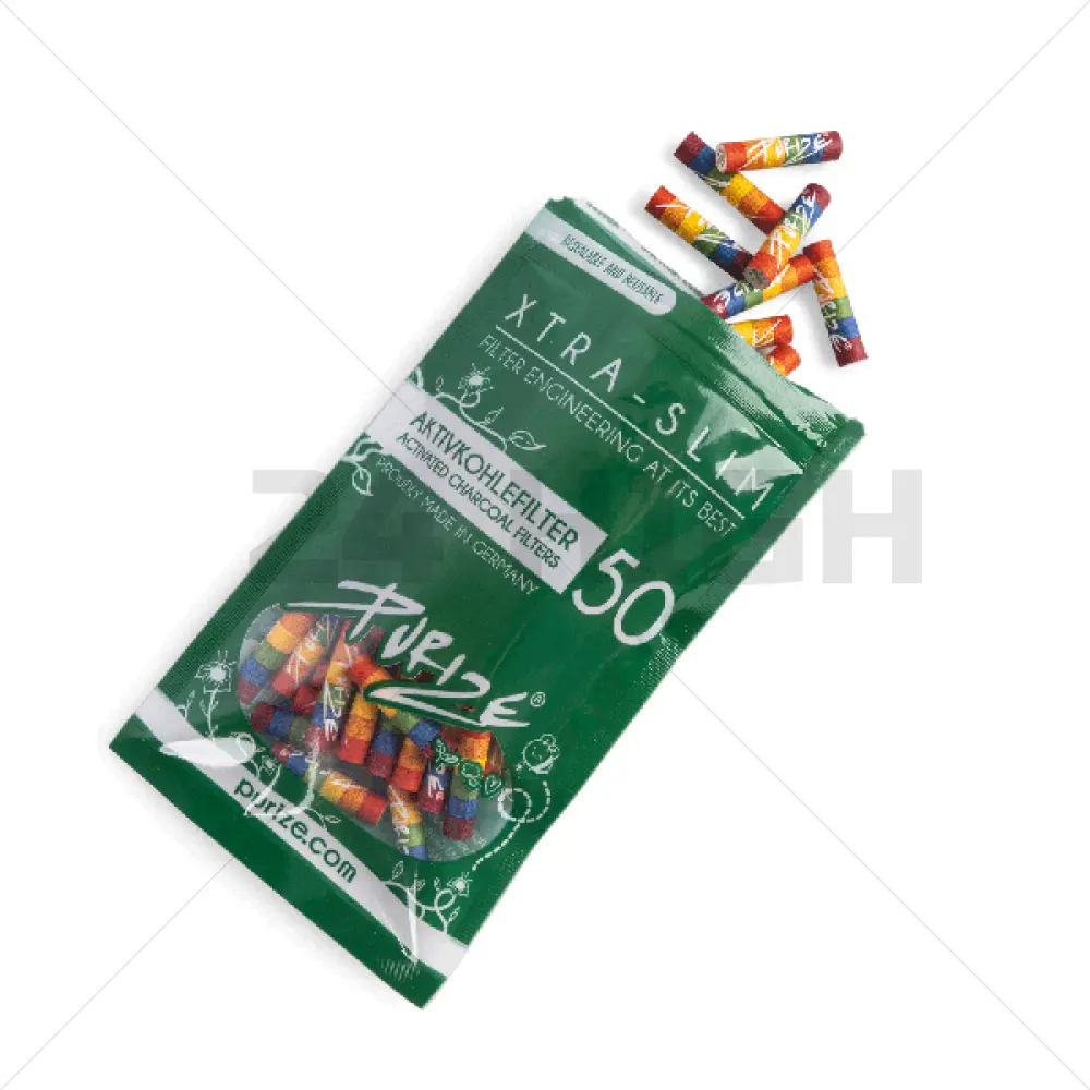 Filtri Purize XTRA Slim Rainbow - 50 pz.