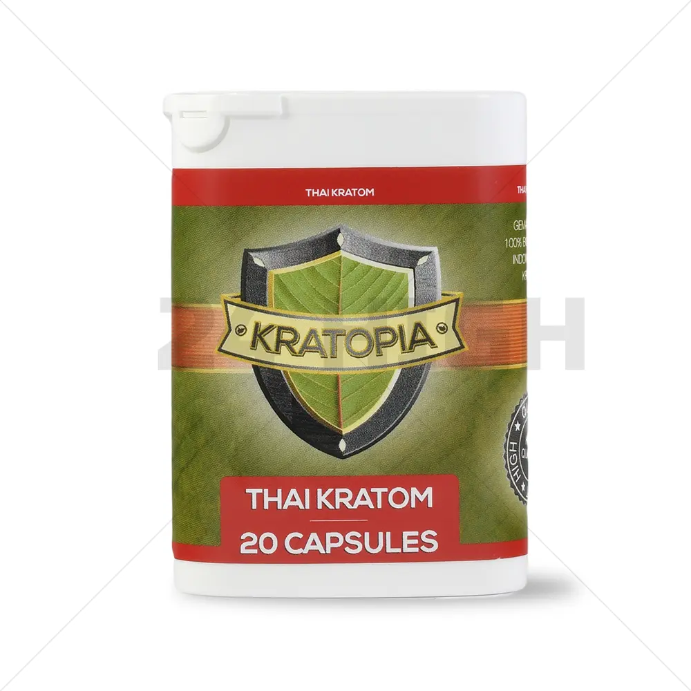 Capsule di Kratom Thai rosso