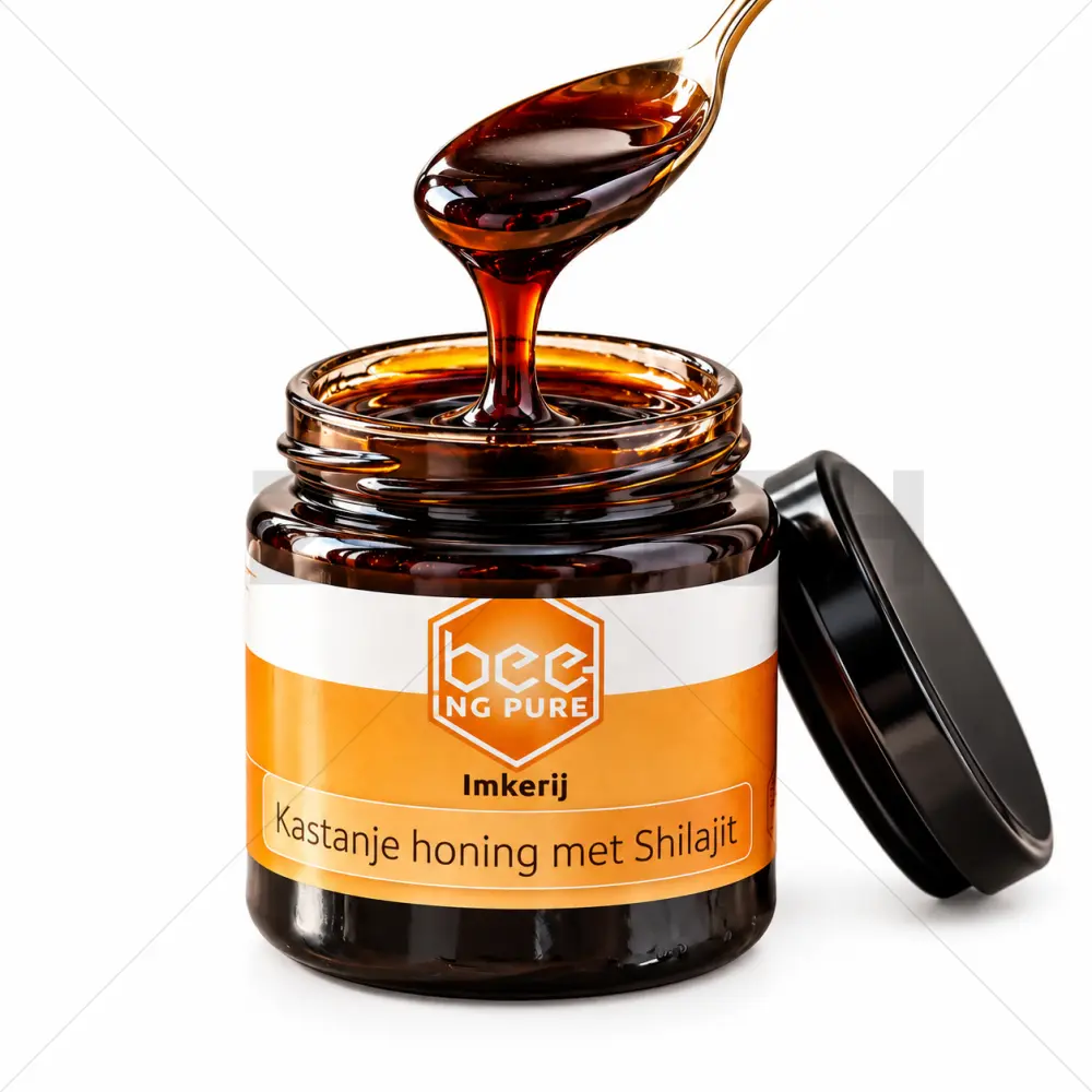 Miele di castagno e shilajit - 250 grammi