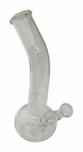 Bong in vetro 27 cm Doppio Chillum
