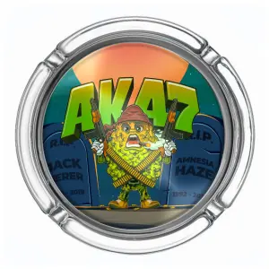 Best Buds - Posacenere di vetro grande AK47