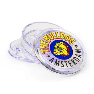Bulldog - Macinino in plastica trasparente