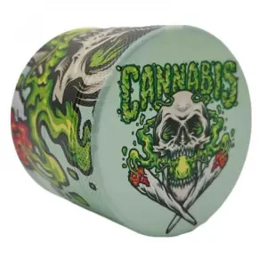 Grinder 4-Parti XL | Alluminio | Serie Stay 420 | Skull Smoker 2